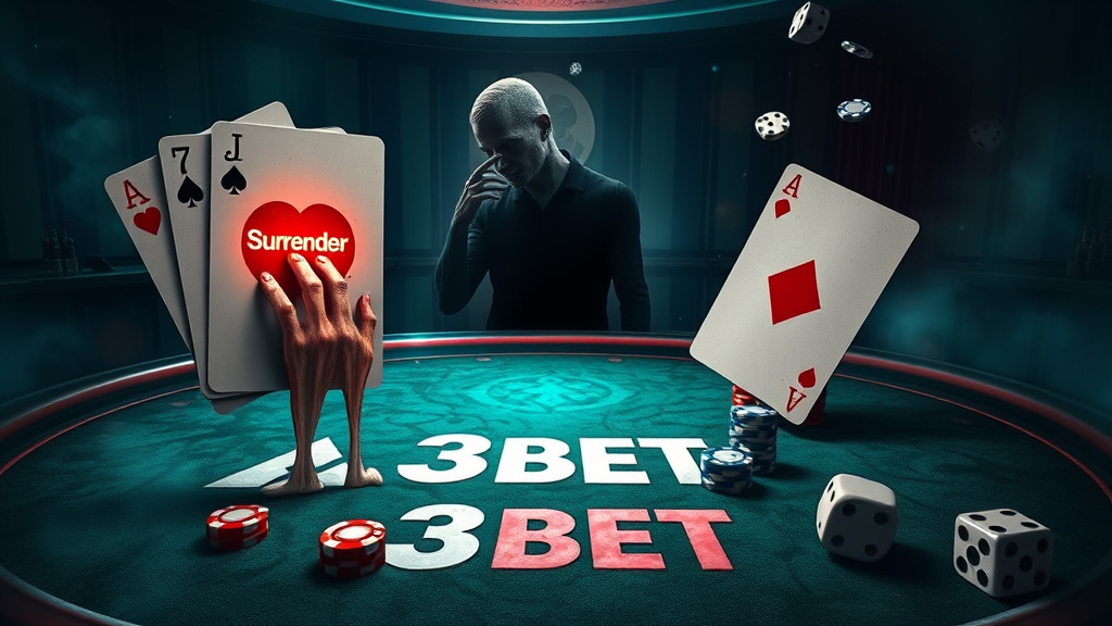 Blackjack Surrender Tại 3BET - Chiến Thuật Thoát hiểm Hiệu Quả Trong Bài Poker Blackjack surrender tại 3BET là gì?