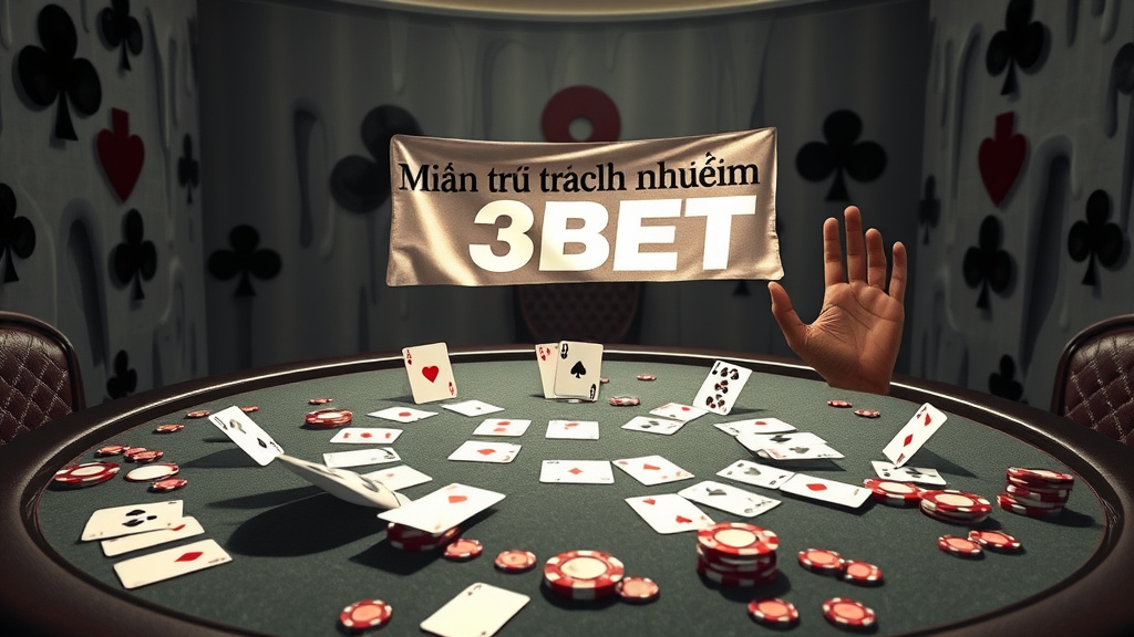 Khái niệm và ý nghĩa của Miễn trừ trách nhiệm 3BET trong poker
