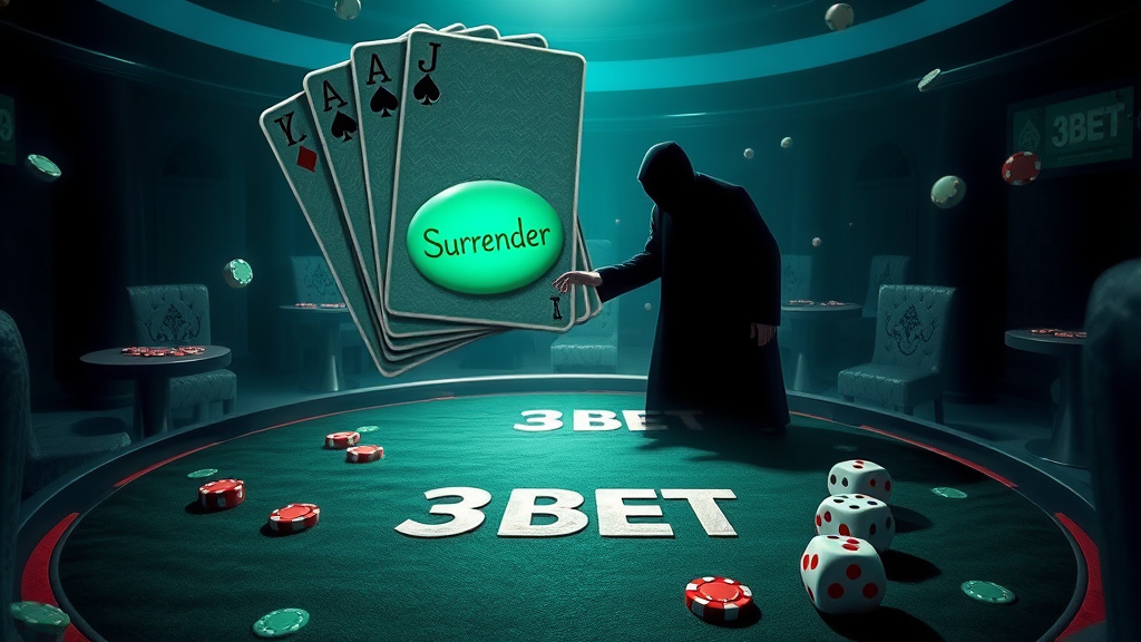 Blackjack Surrender Tại 3BET - Chiến Thuật Thoát hiểm Hiệu Quả Trong Bài Poker Tổng quan về các quy tắc chung của surrender